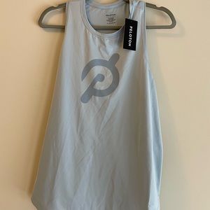 Peloton Blue Workout Top